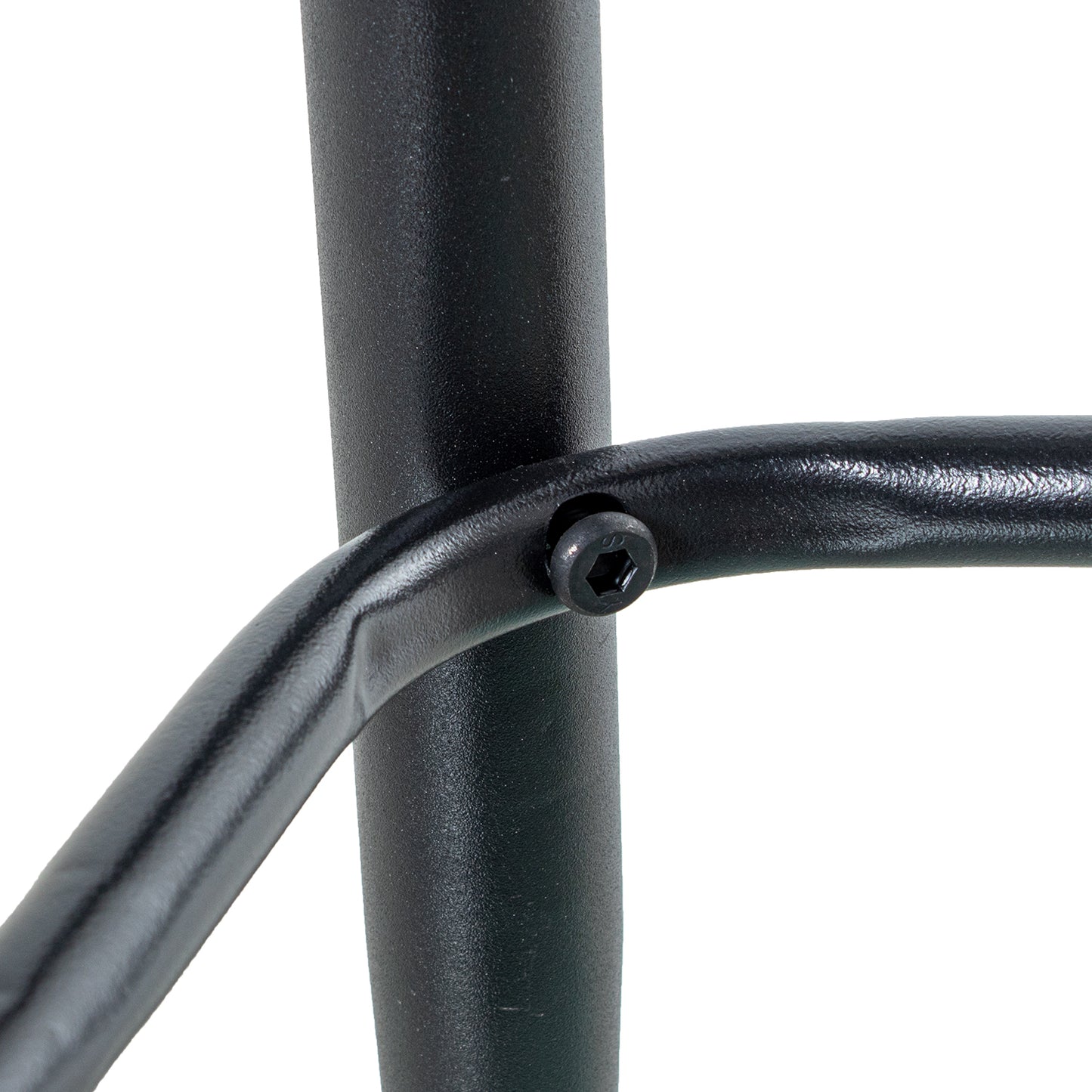 TABURETE TERCIOPELO GRIS PATAS METAL NEGRO