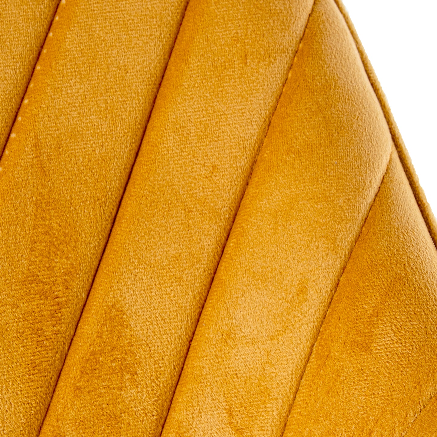 TABURETE TERCIOPELO MOSTAZA PA TAS METAL NEGRO