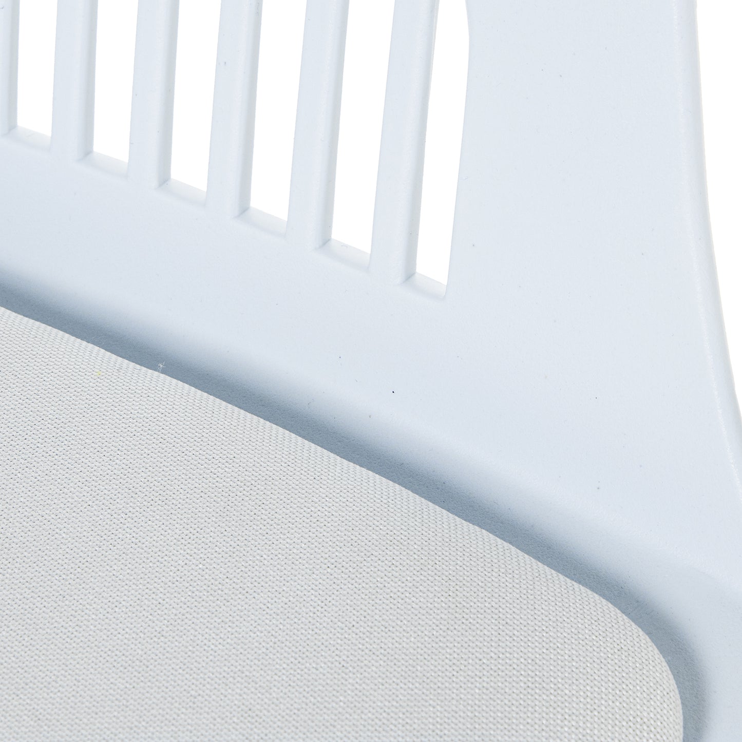 SILLA PP BLANCA C/COJIN PU