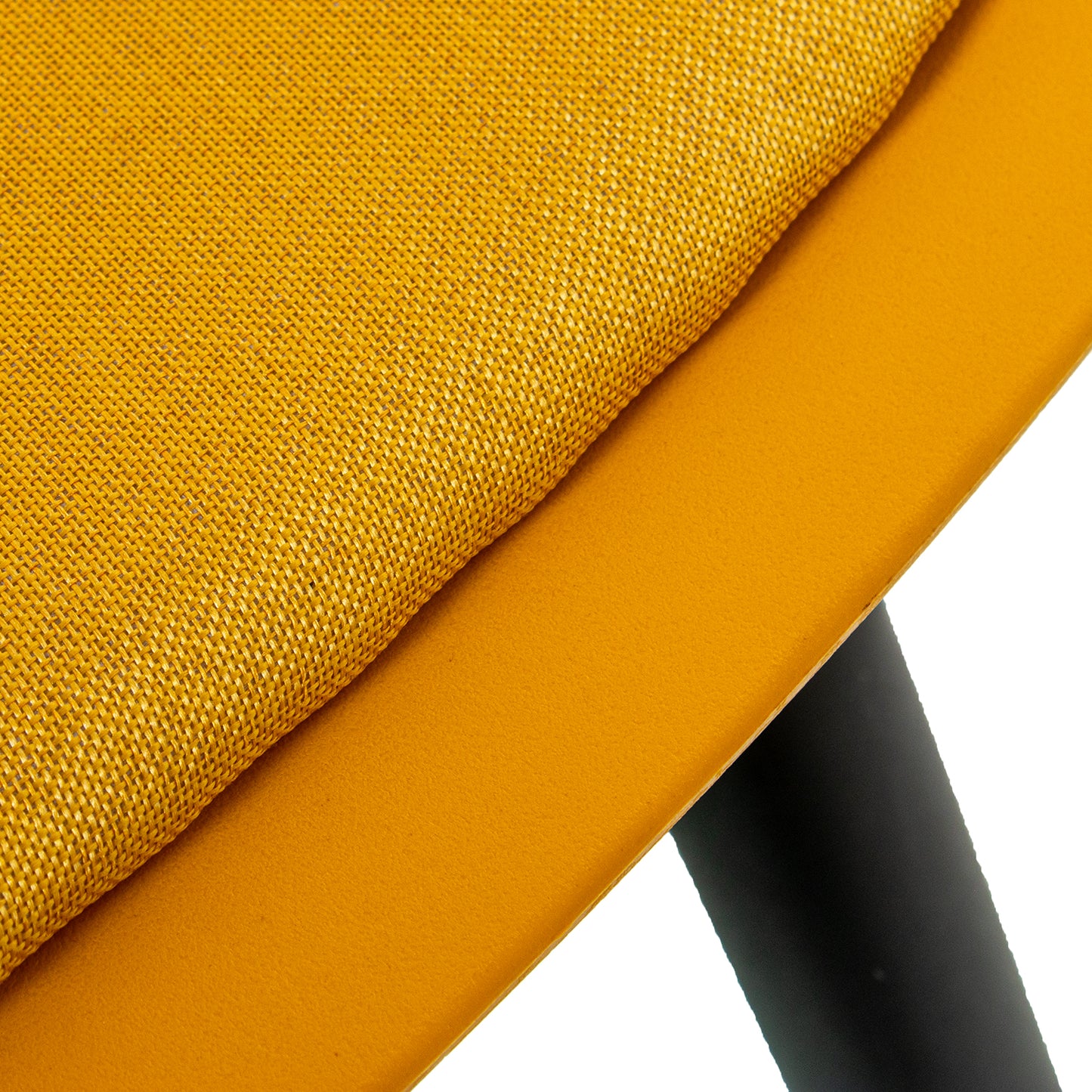 SILLA PP AMARILLA C/COJIN PU