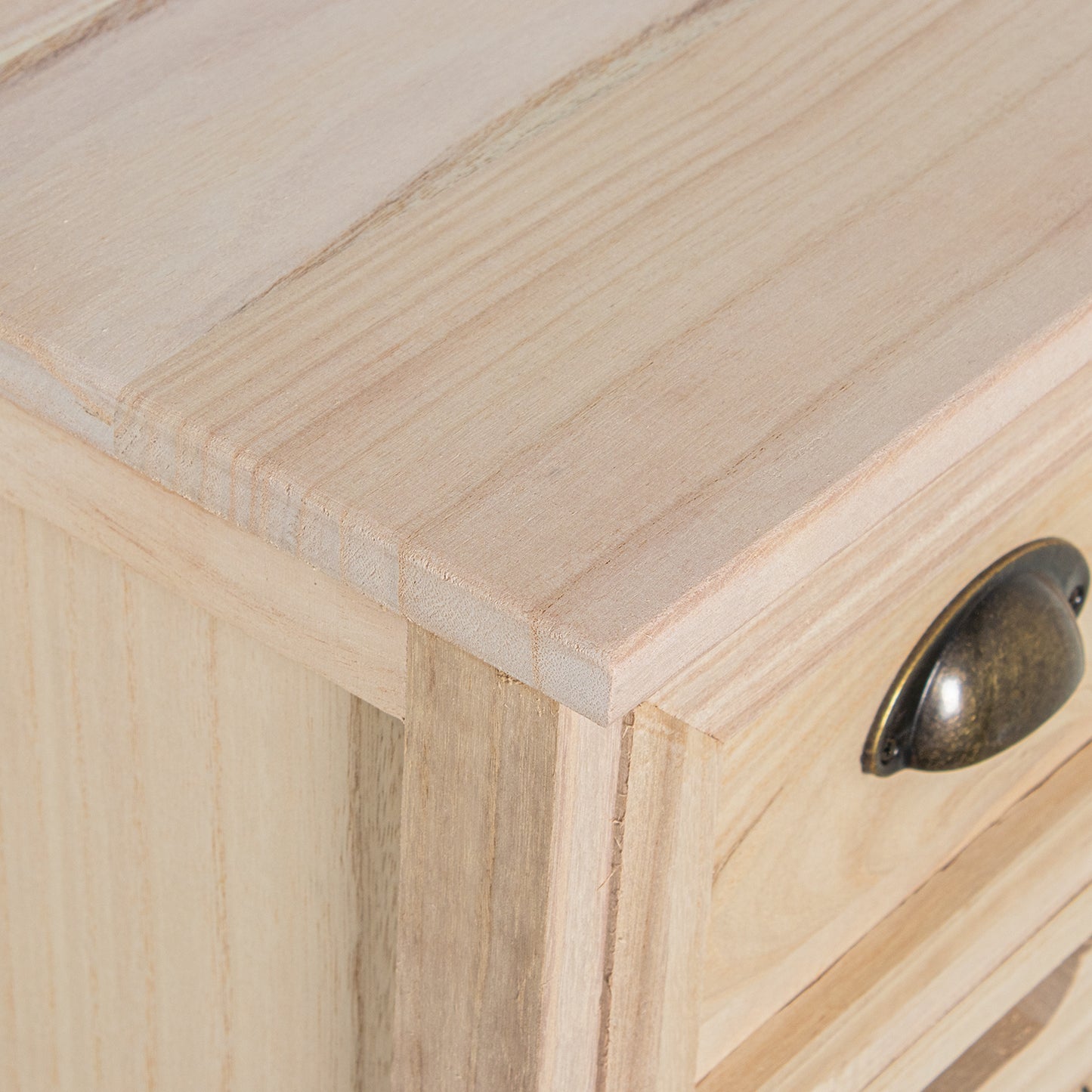 CAJONERA C/4 CAJONES MADERA NA TURAL