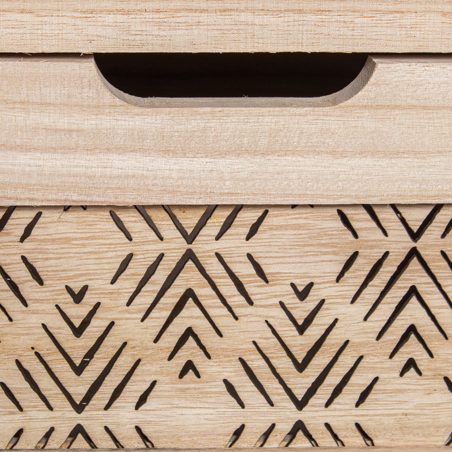 CAJONERA C/4 CAJONES MADERA NA TURAL