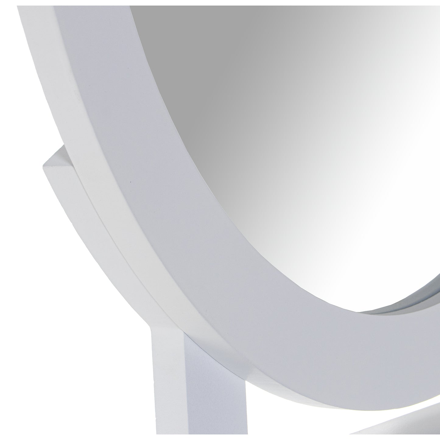 MESA TOCADOR MADERA C/ESPEJOY CAJON BLANCO RELIEV: ABETO+D