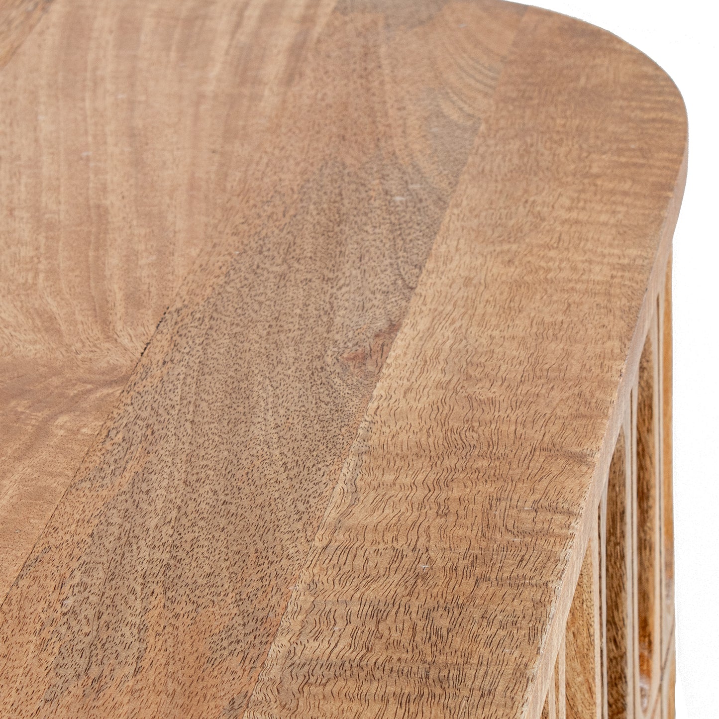 APARADOR MADERA MANGO 4 PUERTA S PATAS METAL DORADO
