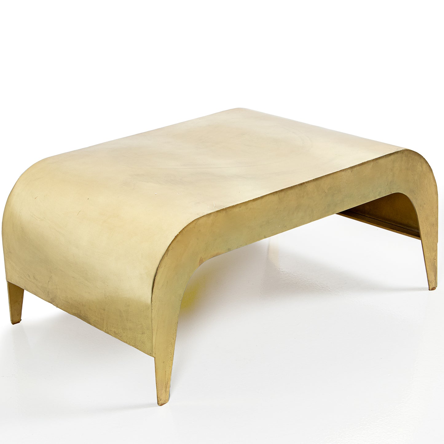 MESA CENTRO METAL DORADO