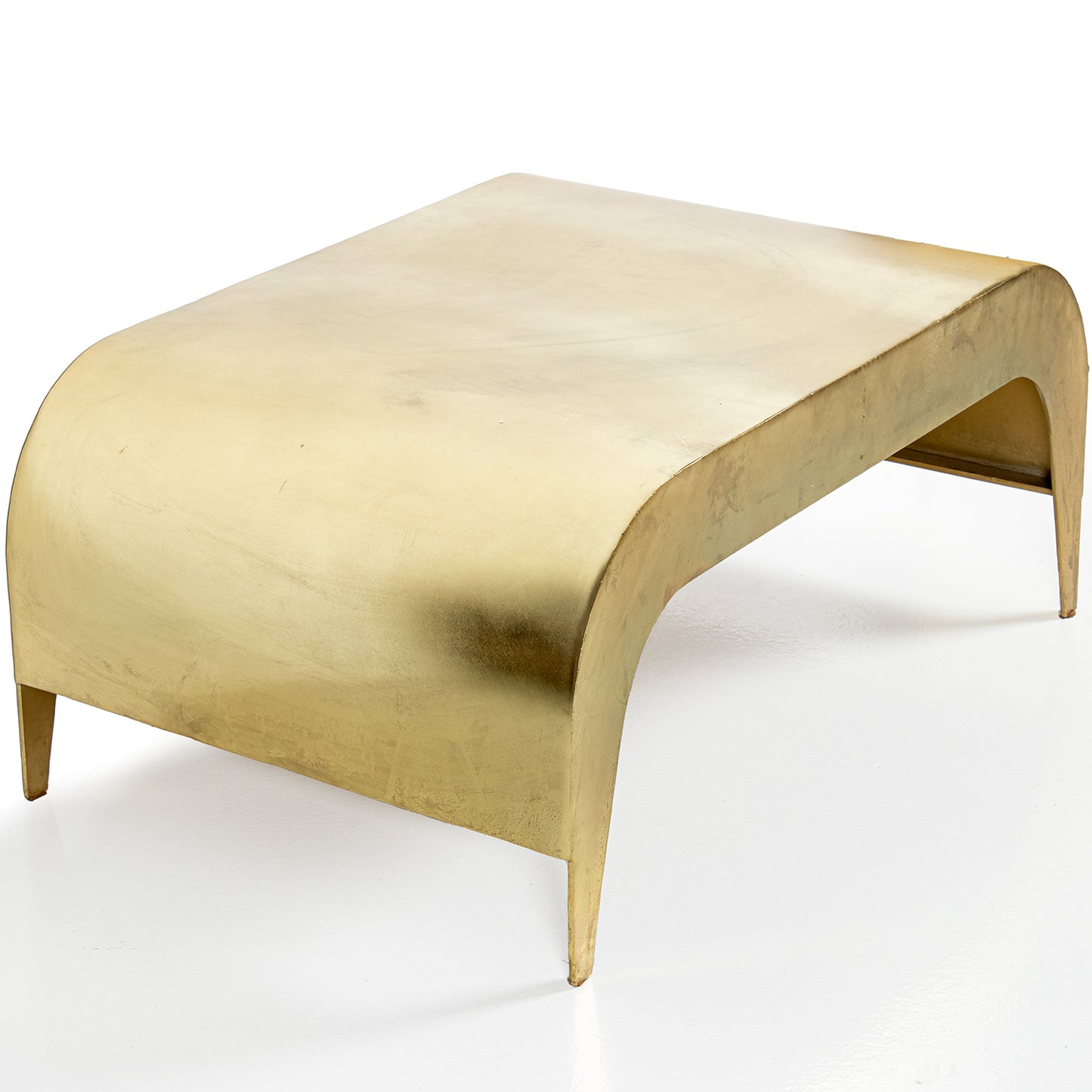 MESA CENTRO METAL DORADO