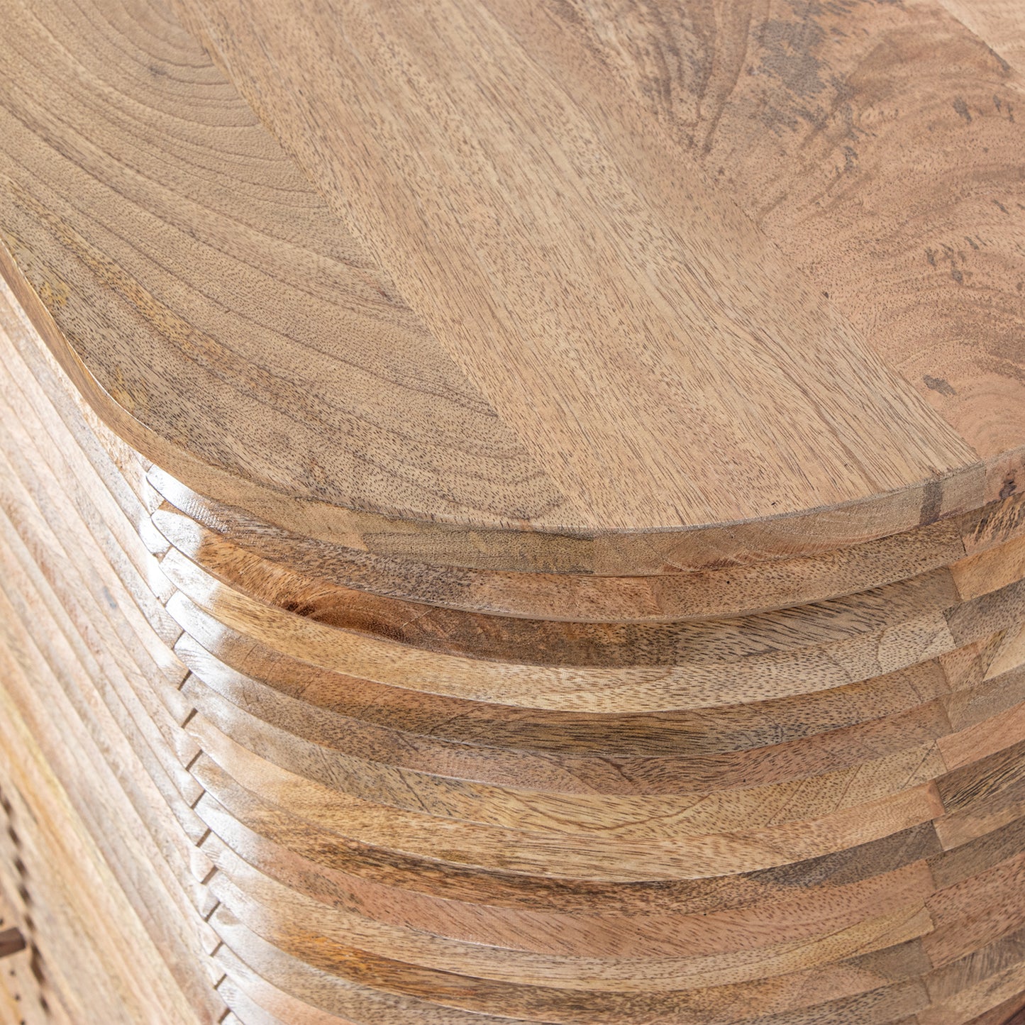 MUEBLE ENTRADA MADERA MANGO 4 PUERTAS