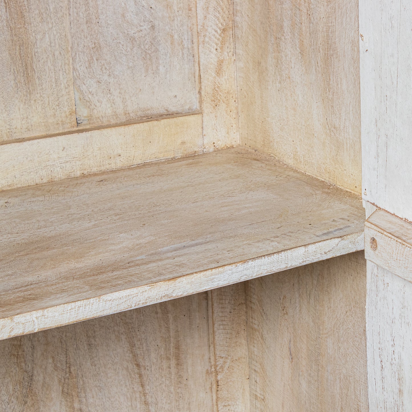 ARMARIO MADERA MANGO DECORADO C/2 PUERTAS