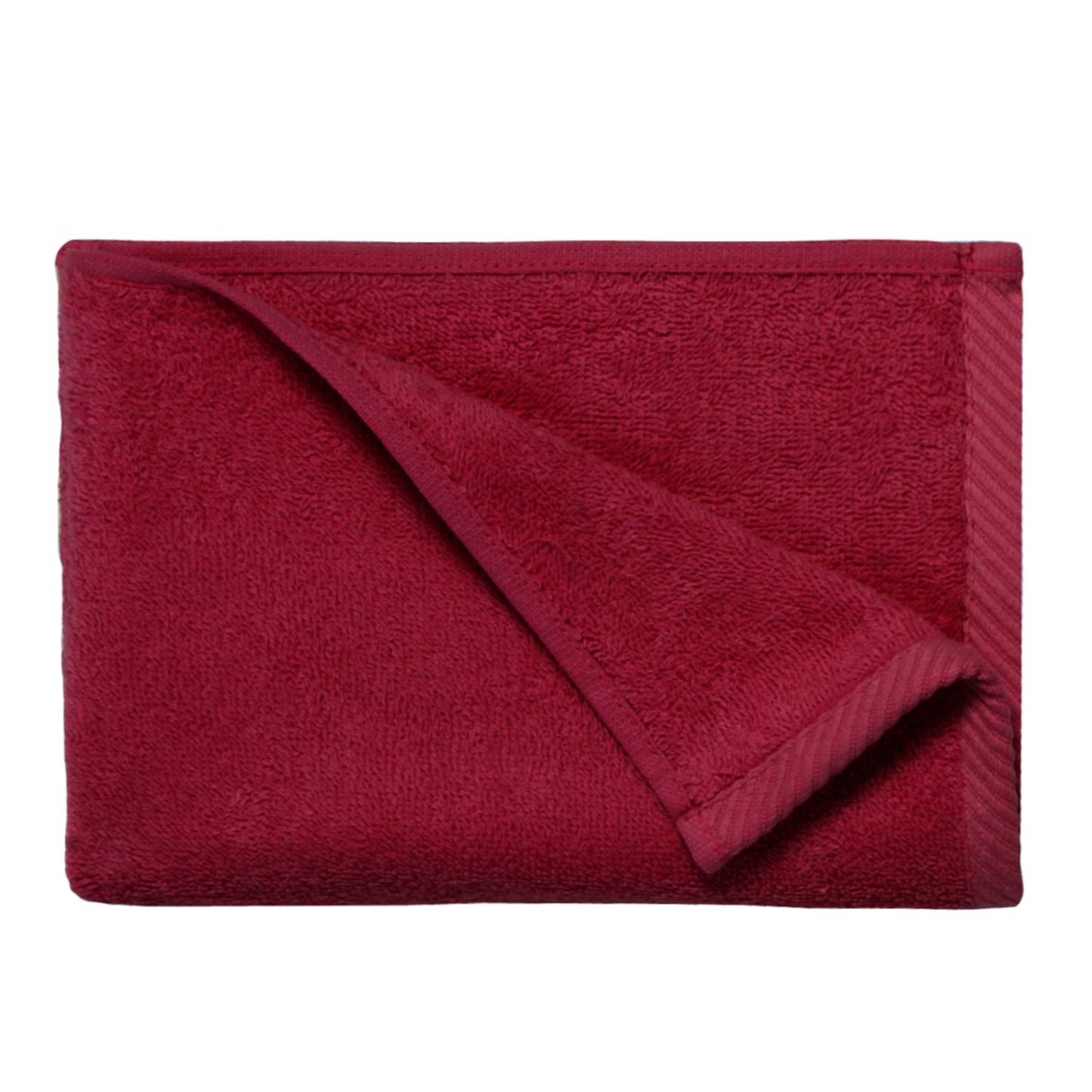 Set 2 Toallas baño (70x140) Granate