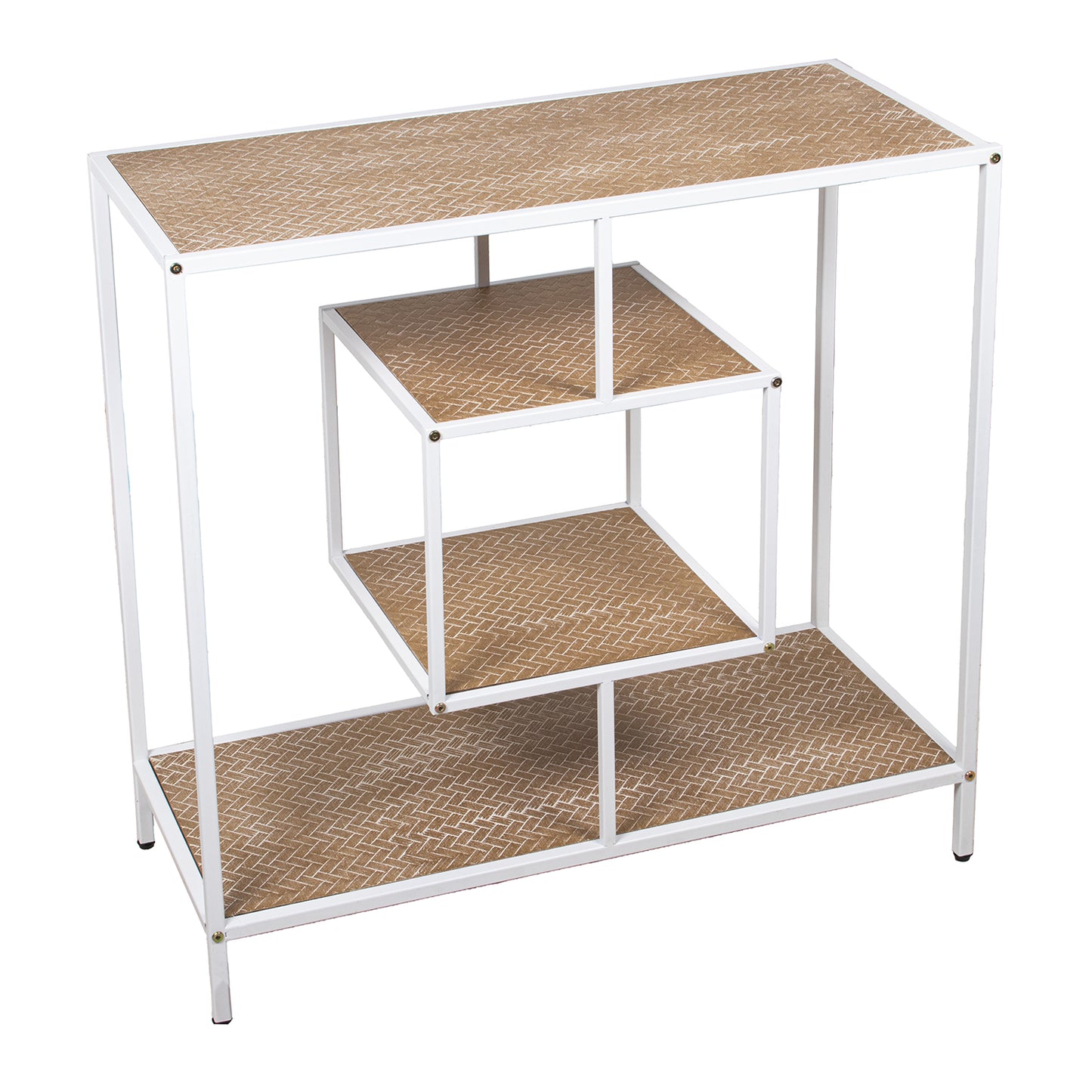 MESA ENTRADA METAL BLANCO/MADE RA DM