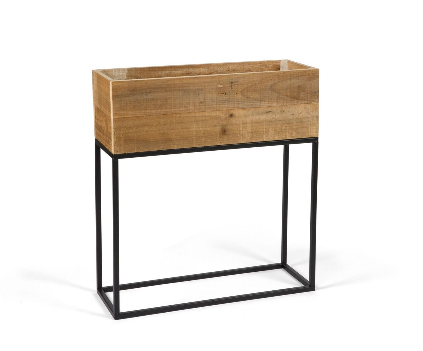 MACETERO MADERA RECICL. 55X21X60:5