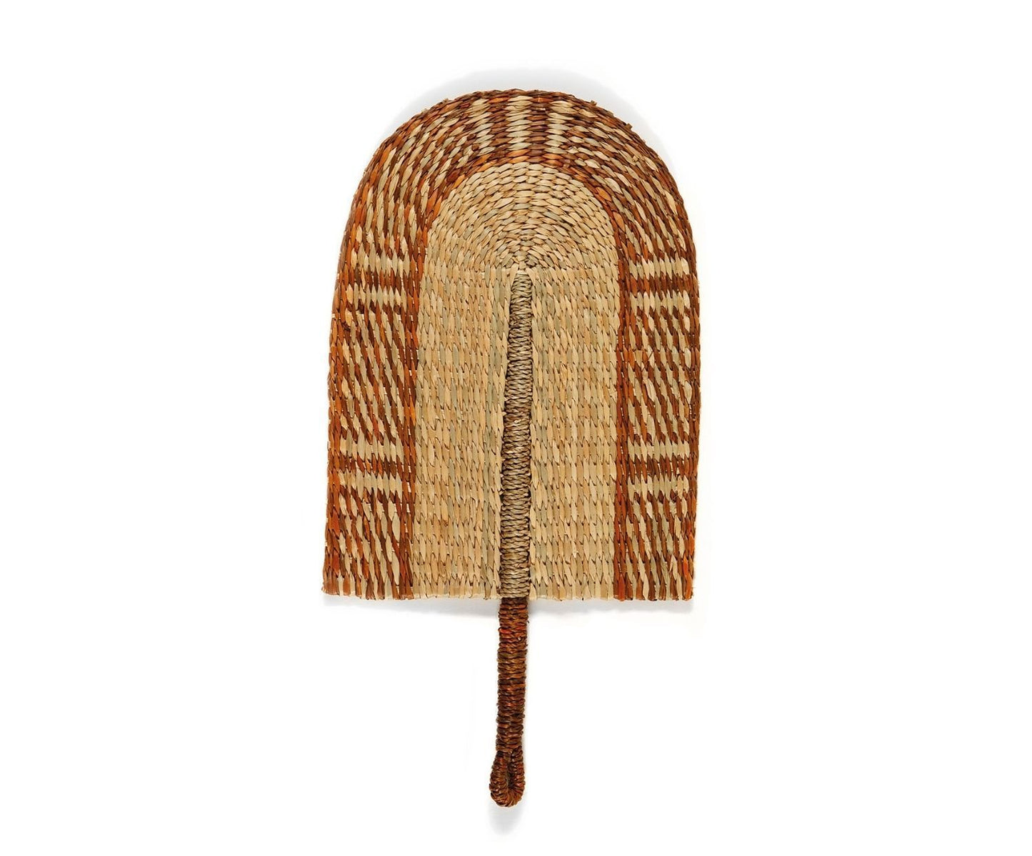 ABANICO PARED SEAGRASS MARRÓN 26X50