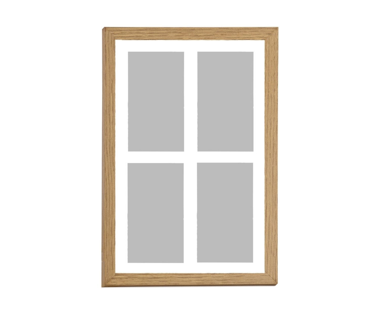 MARCO DE FOTOS X4 MADERA 28X40