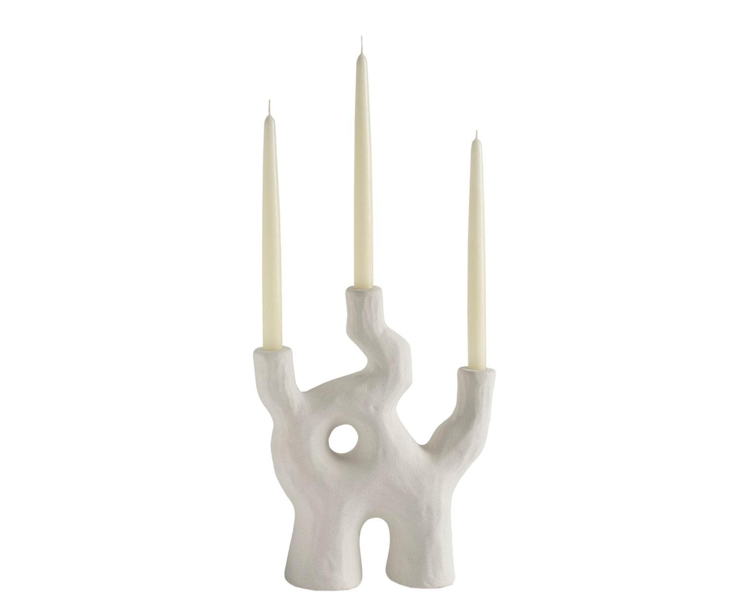 CANDELABRO CERÁMICA ZEUS 26X10X32CM