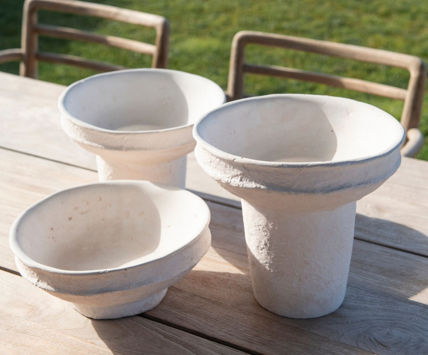 JARRÓN CEMENTO Ø26X24 CM