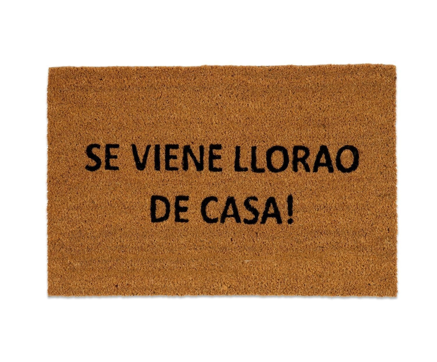 FELPUDO  LLORAO DE CASA!  40X60