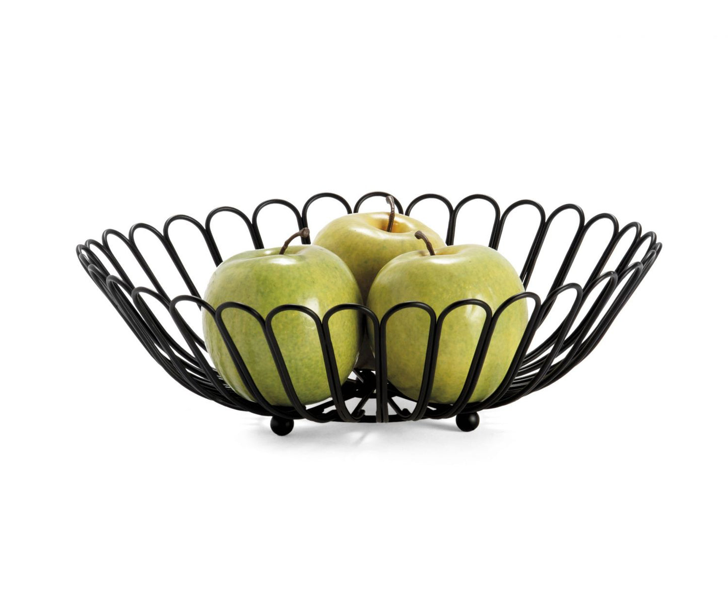 CENTRO MESA METAL NEGRO Ø31:5X9CM