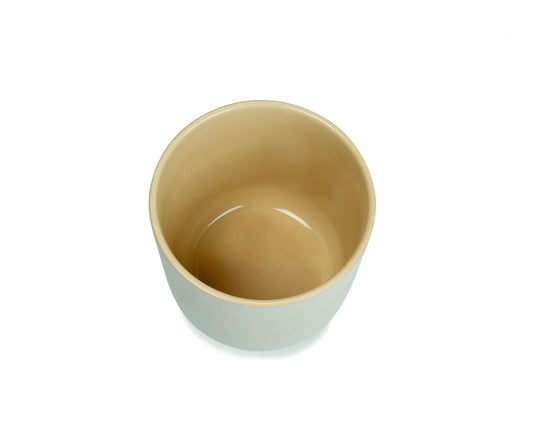 MACETA CERÁMICA MARFIL Ø21:5X23 CM