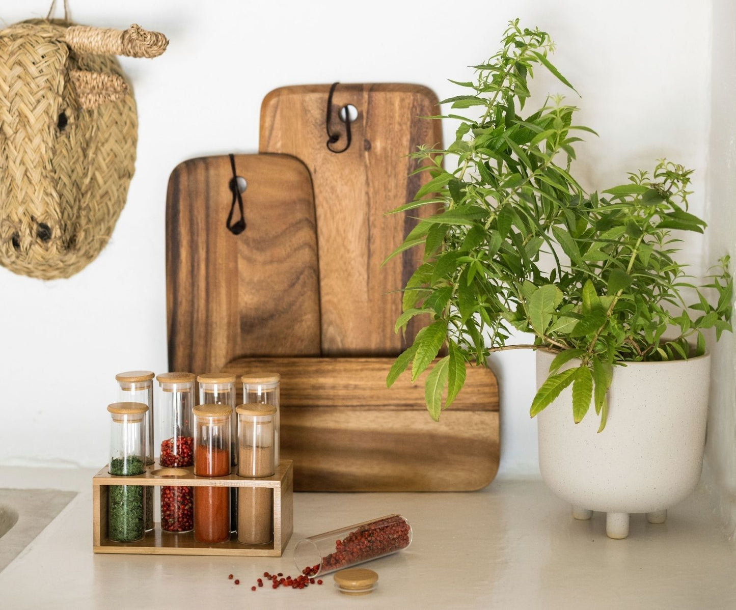 MACETA CERÁMICA MARFIL Ø21:5X23 CM