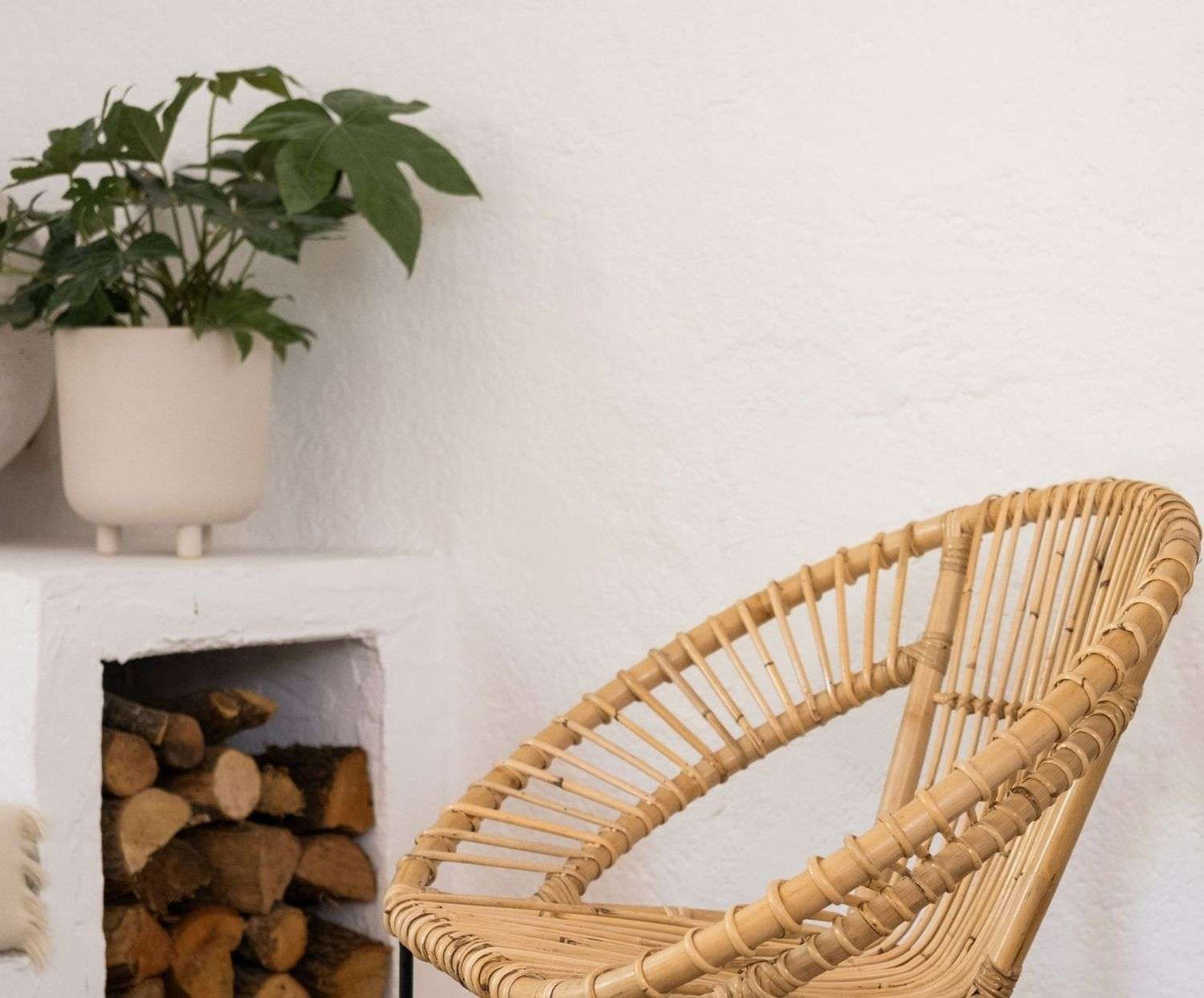 MACETA CERÁMICA MARFIL Ø21:5X23 CM