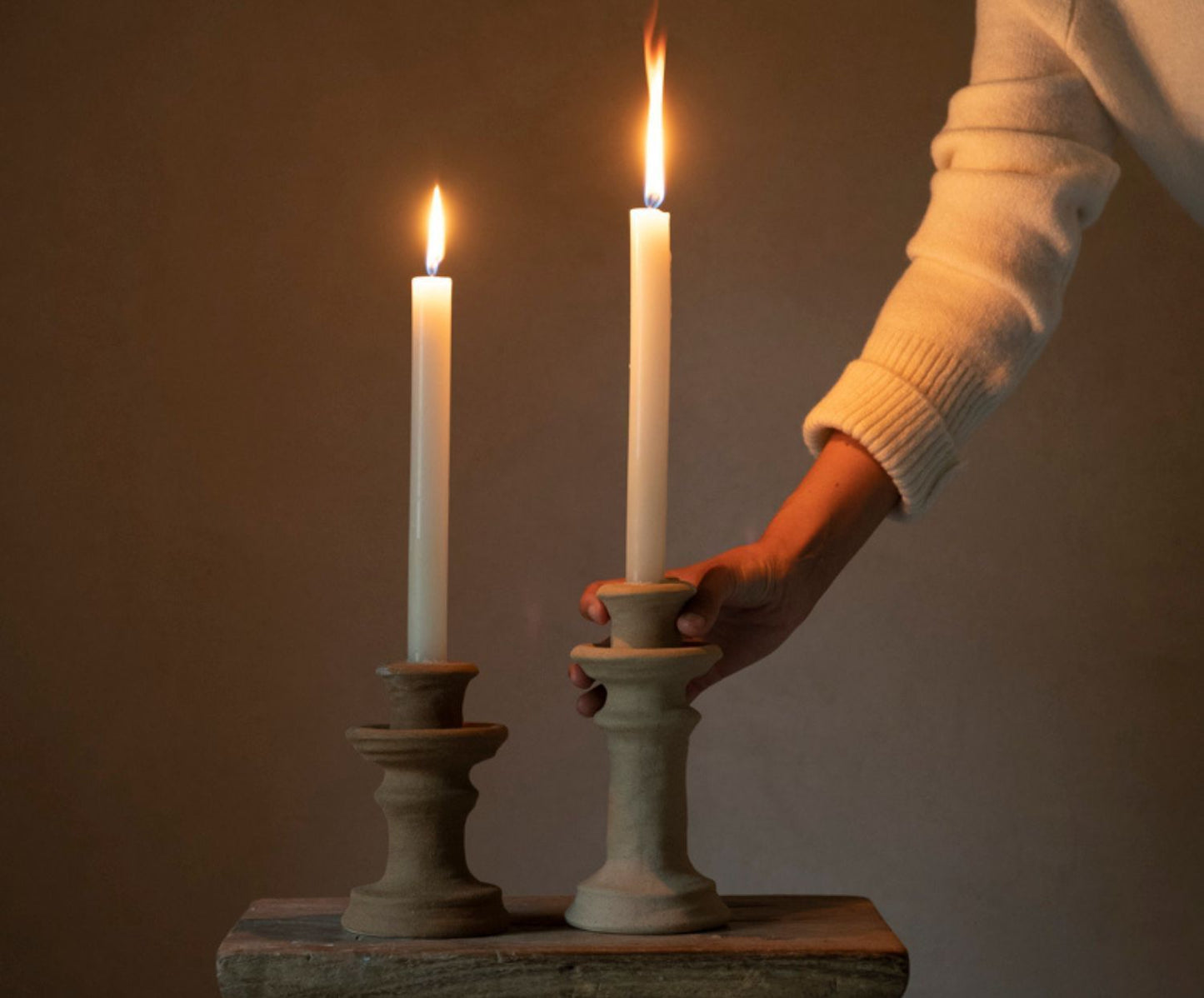 CANDELABRO CERÁMICA NOMAD 9:5X19:5