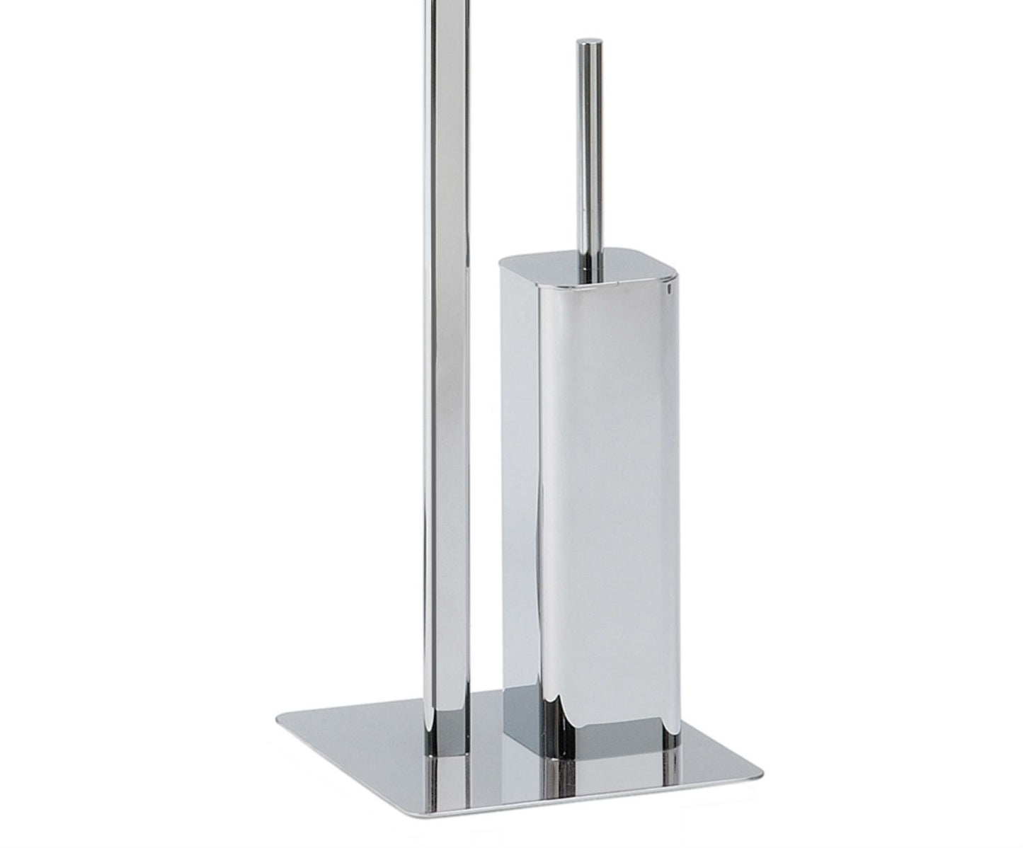 PORTARROLLOS/ESCOBILLA CROMADO