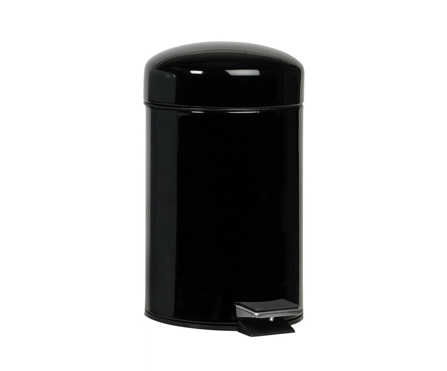 PAPELERA PEDAL MET/NEG 3LØ17X29:5CM