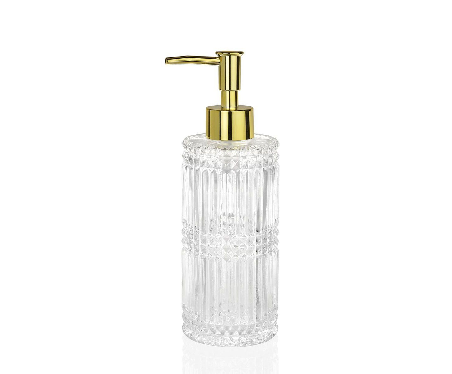 DISPENSADOR VIDRIO/DORADO DIAMOND