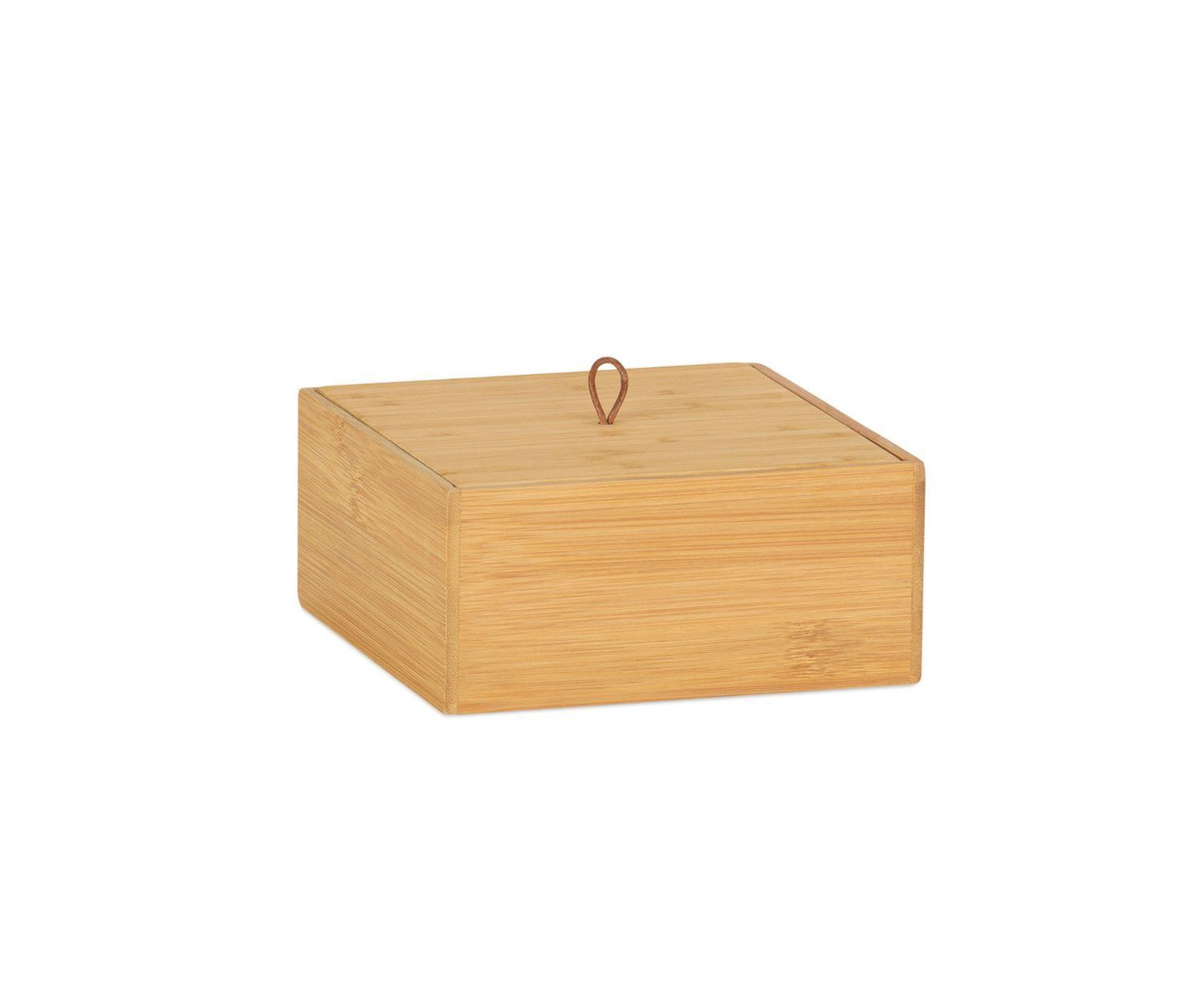 CAJA MULTIUSOS BAMBÚ 15X15X7CM