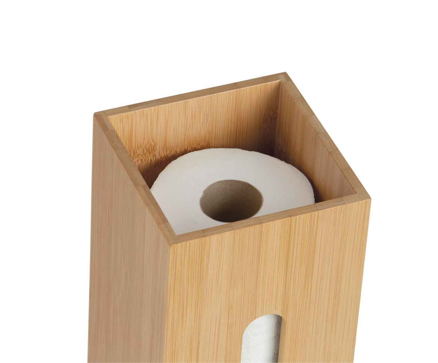 PORTARROLLOS REPUESTO BAMBÚ