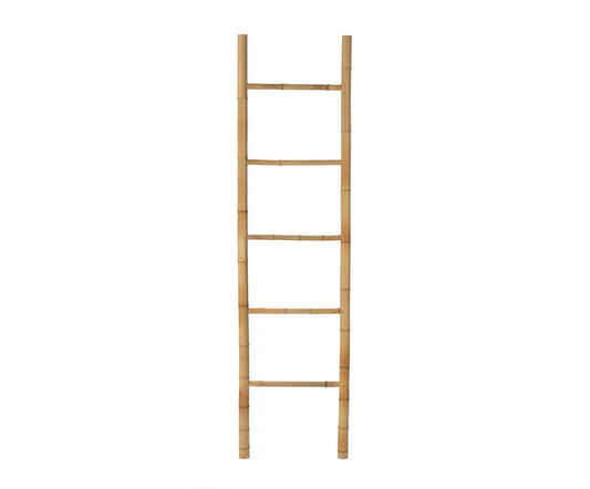 ESCALERA DECORATIVA BAMBÚ 45X5X170