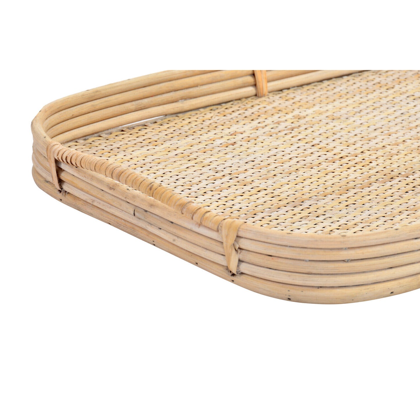 BANDEJA SET 2 RATAN 56X36X5:5 DECORACION NATURAL