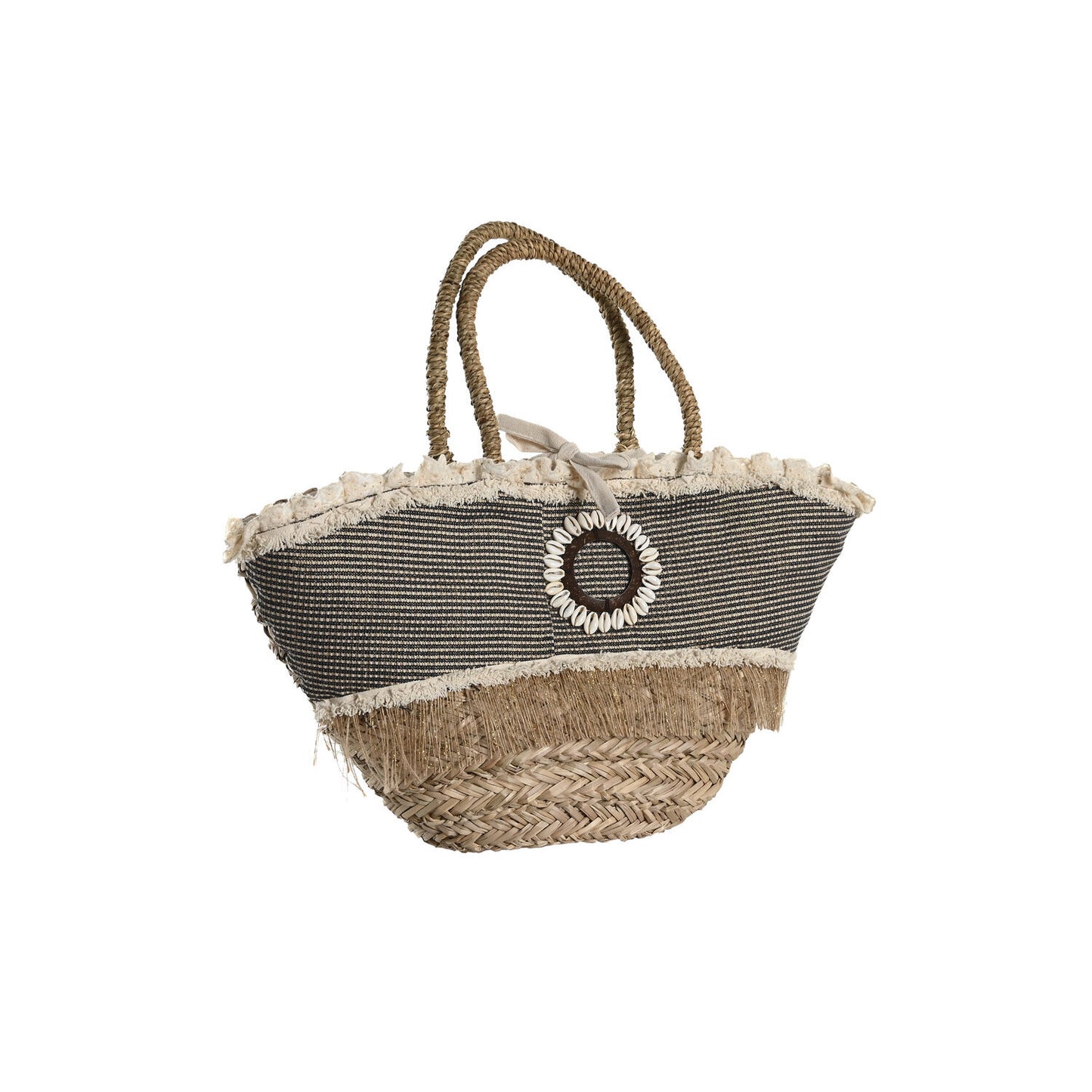 BOLSO SEAGRASS POLIESTER 52X18X50 46800 CONCHAS