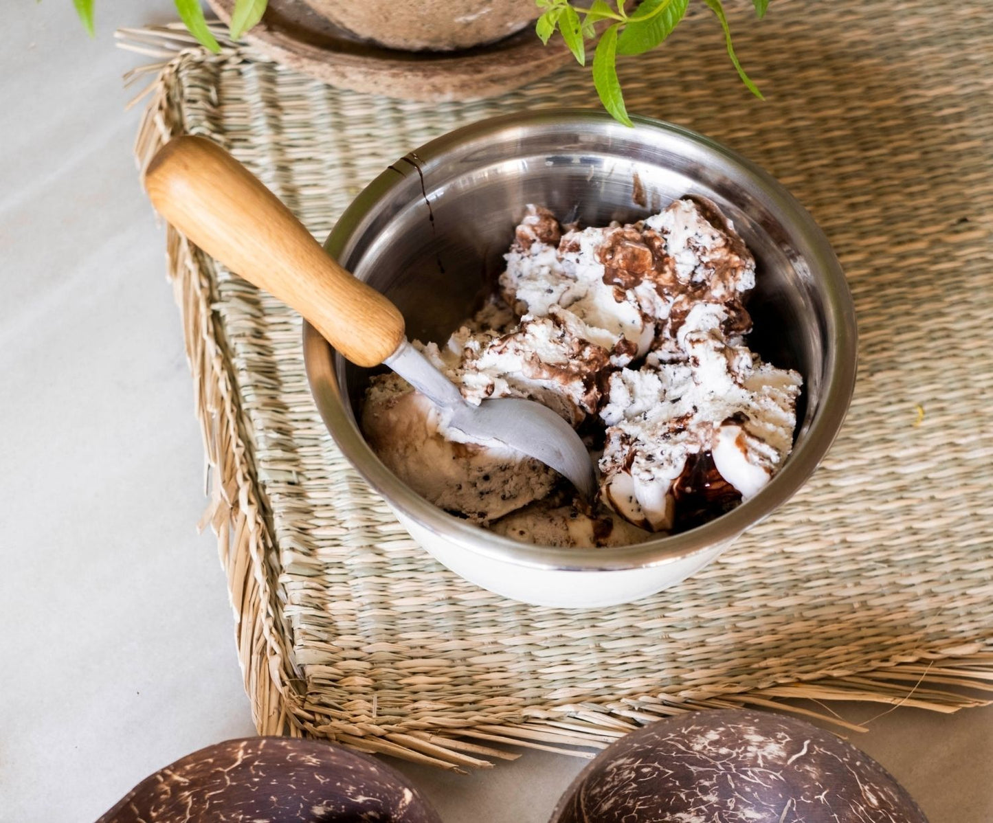 CUCHARA P/HELADO MET/ROB.19X4.5X2.5