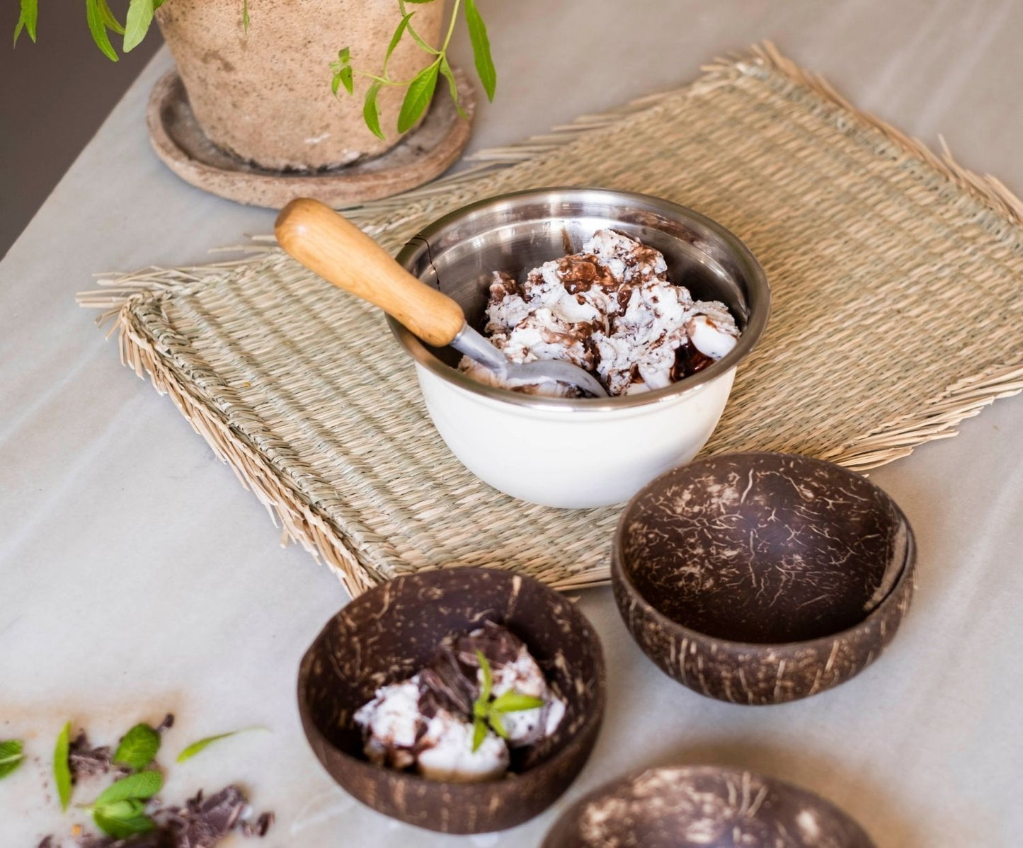 CUCHARA P/HELADO MET/ROB.19X4.5X2.5