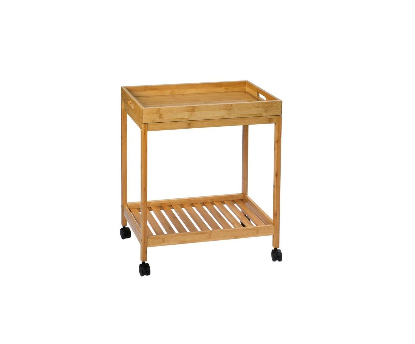 CARRO 2 EST. BAMBÚ 55X34X63CM