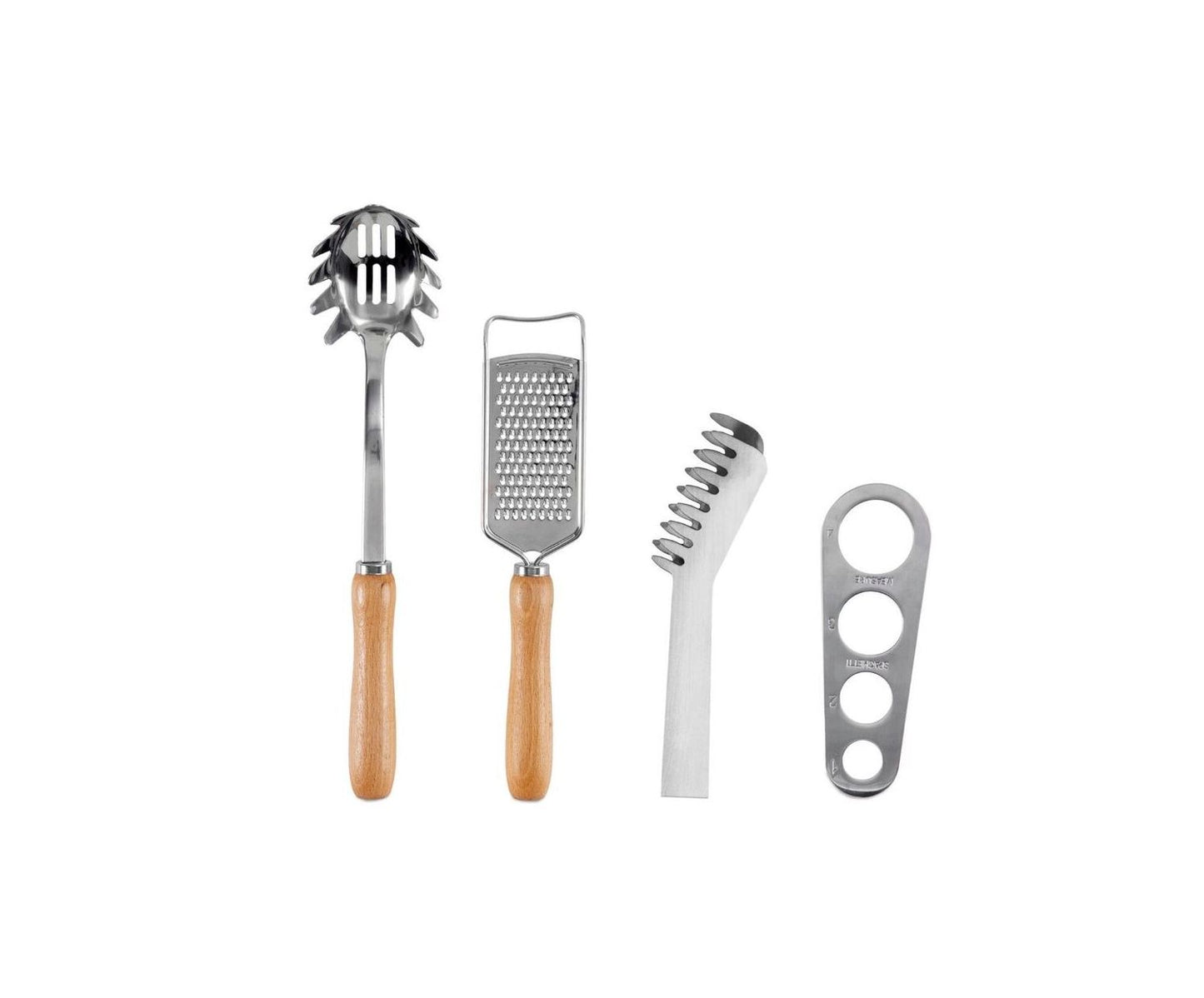 SET 4 UTENSILIOS ESPAGUETIS