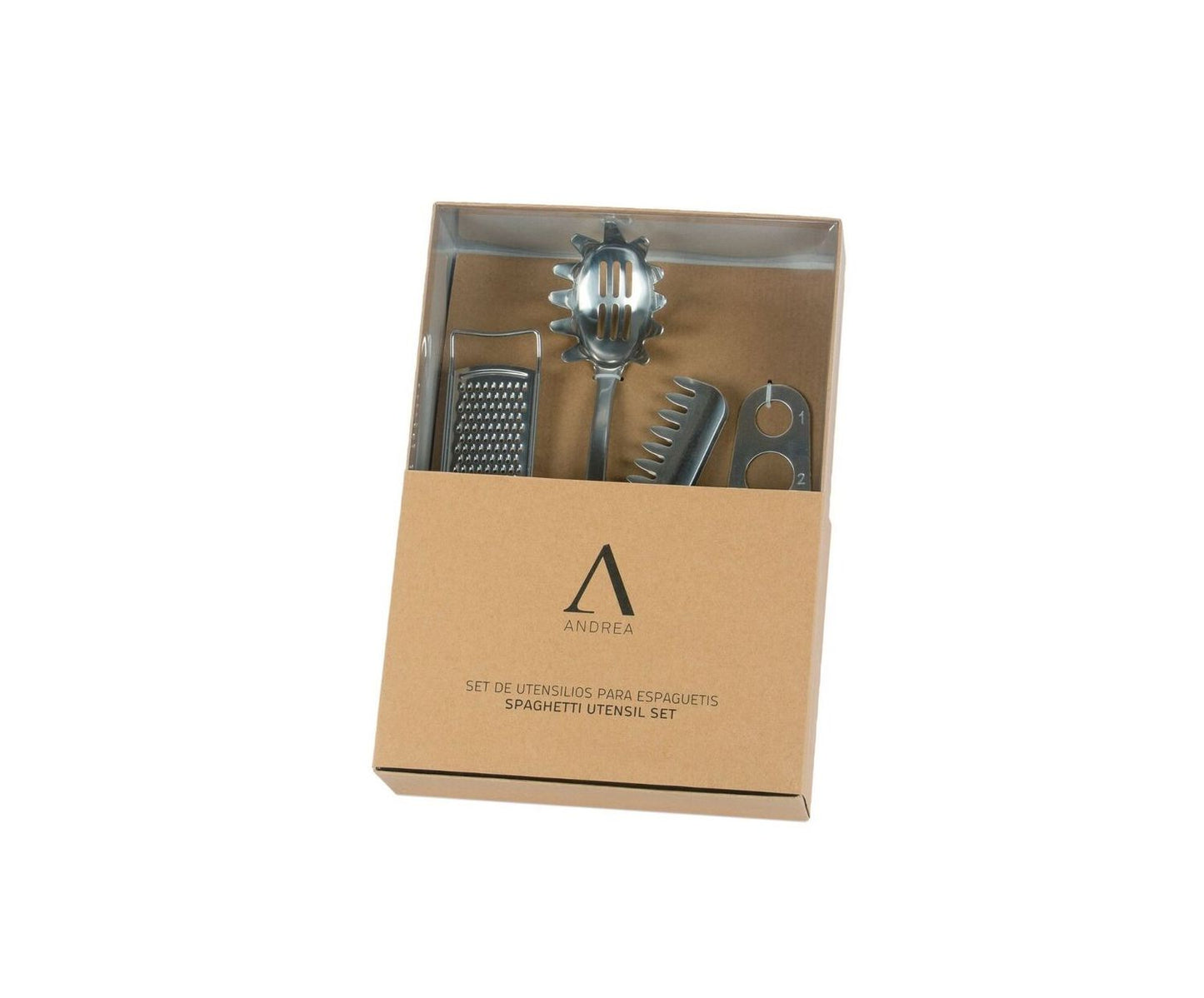 SET 4 UTENSILIOS ESPAGUETIS