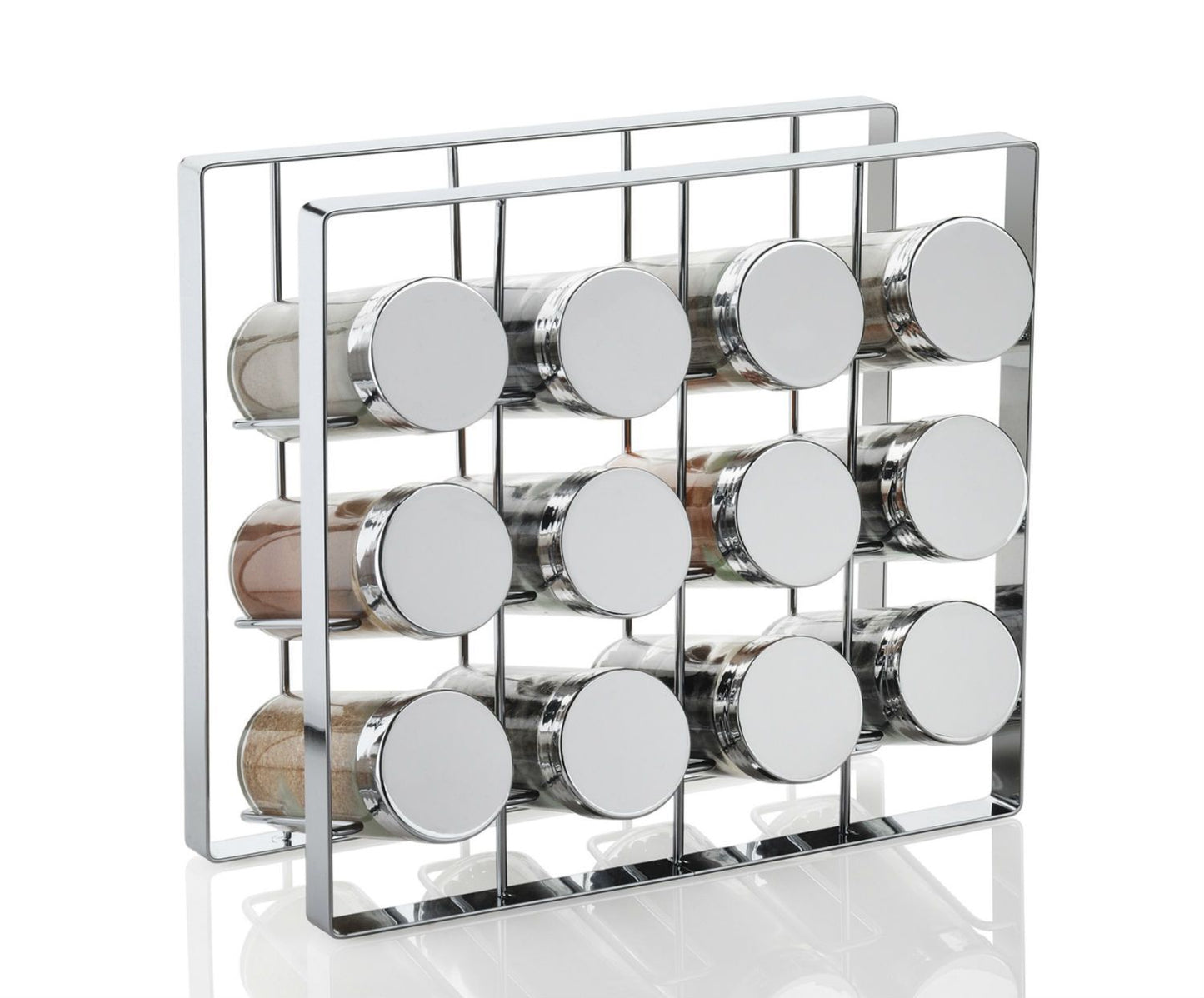 ESPECIERO CROM. 12BOTES 24X9:5X22CM