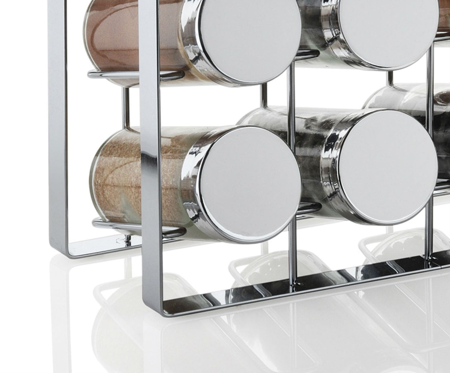 ESPECIERO CROM. 12BOTES 24X9:5X22CM