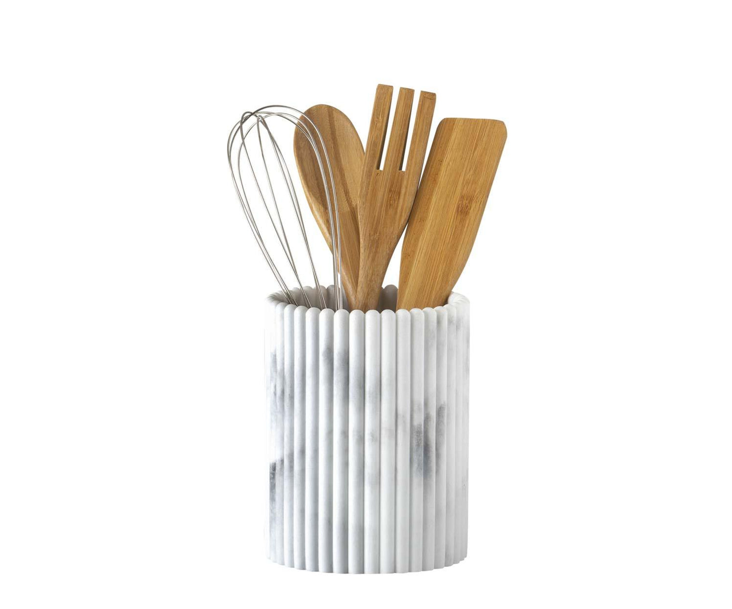 BOTE UTENSILIOS POLIRESINA MÁRMOL