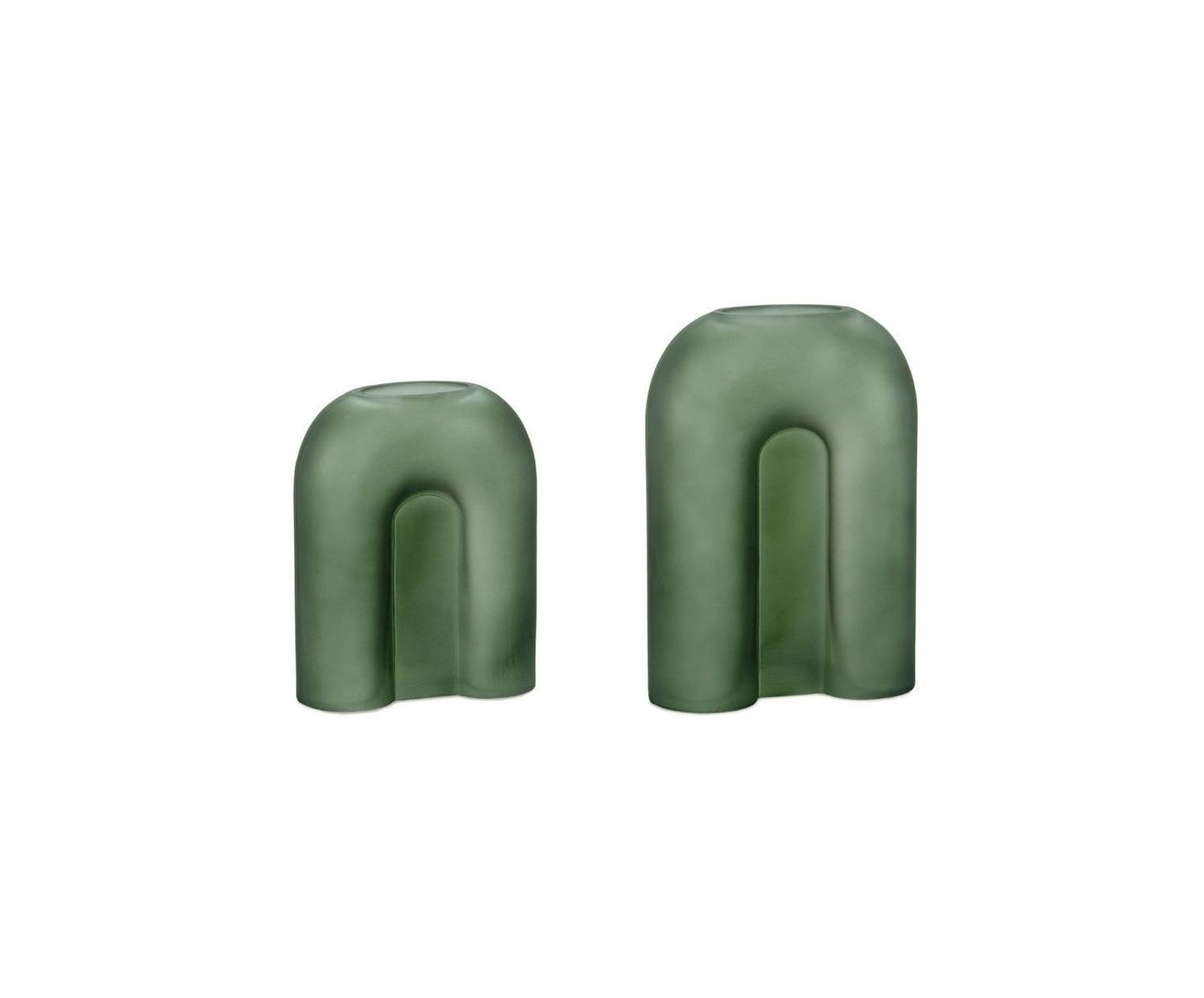 FLORERO RAINBOW VID.VERDE 18X8X25