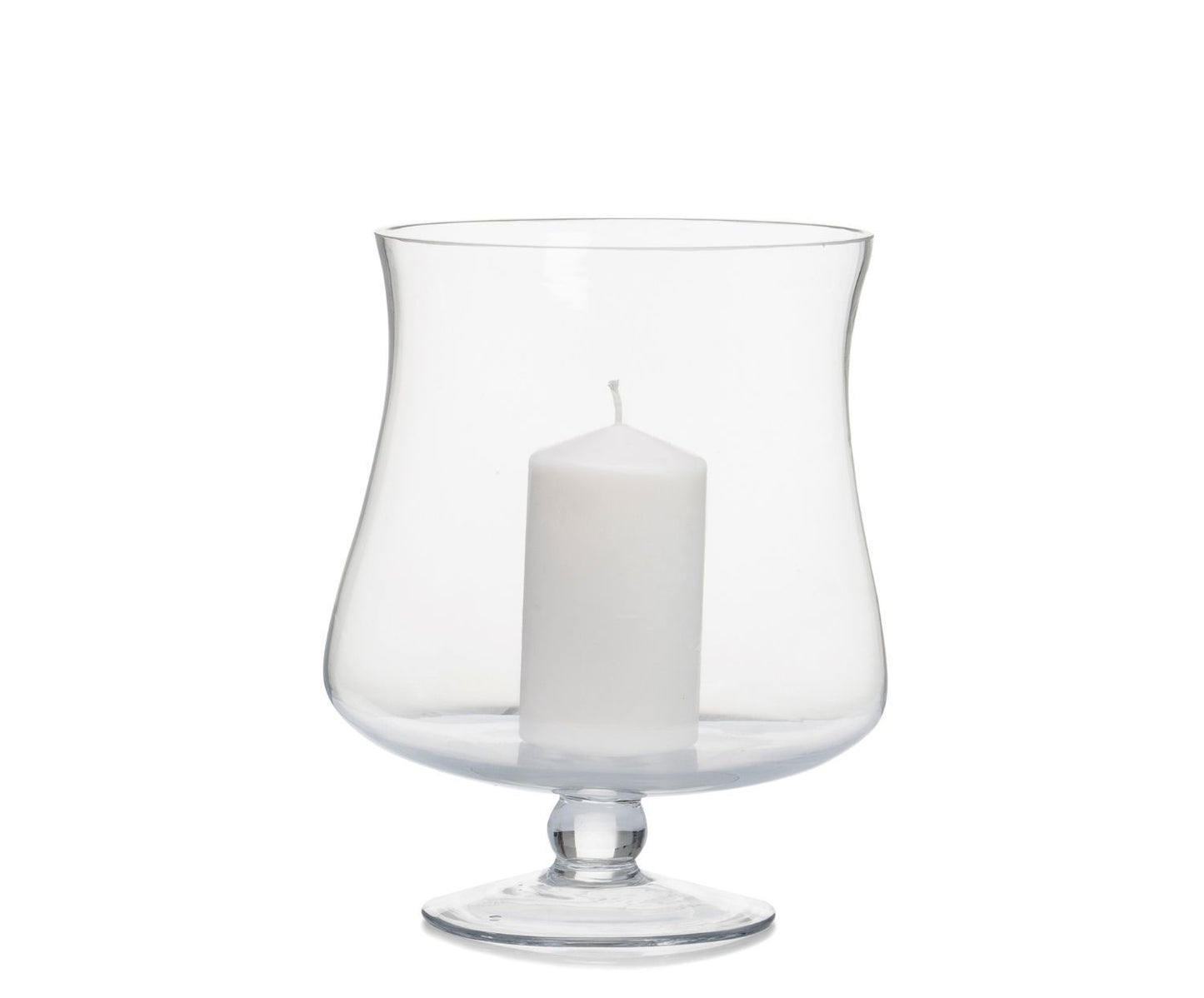 PORTAVELAS VIDRIO NAOMI Ø21X25