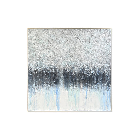 CUADRO LIENZO PS 130X5X130 ABSTRACTO PINTADO MANO