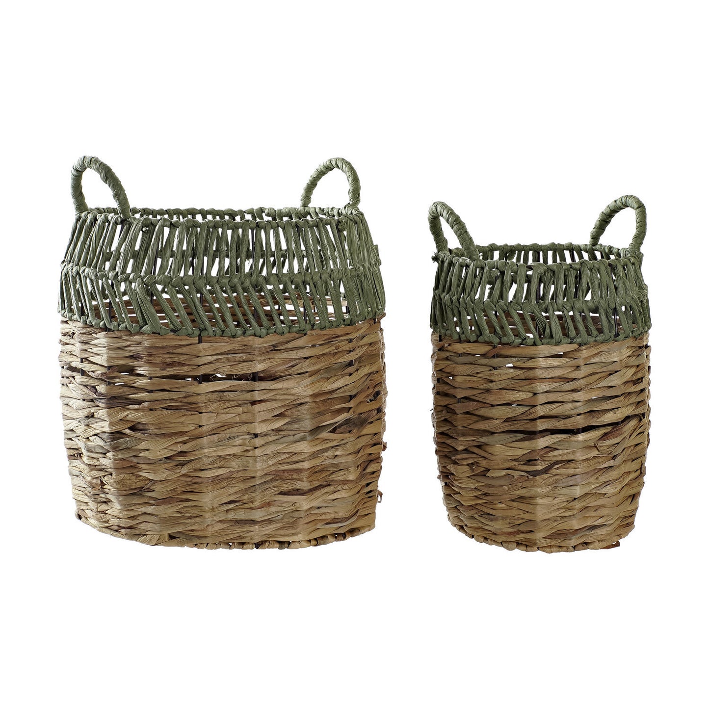 CESTA SET 2 RATAN 33X33X40 NATURAL