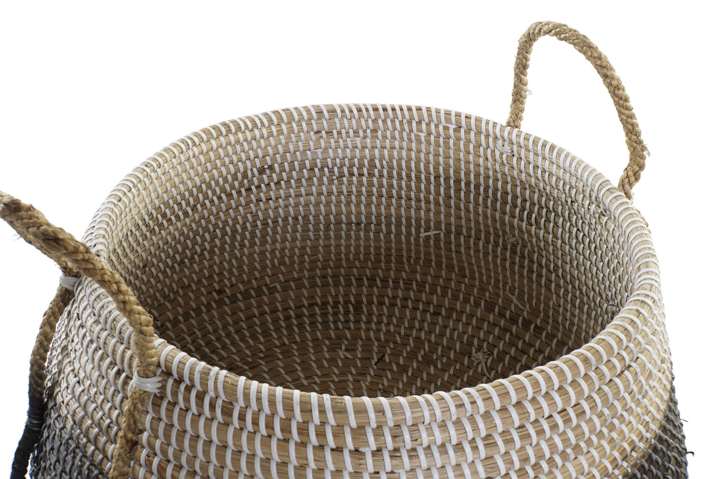 CESTA SET 2 SEAGRASS 52X52X40 NATURAL