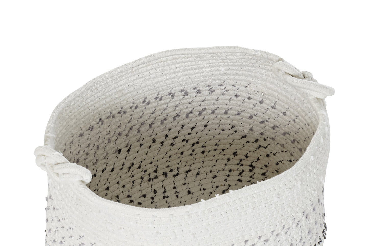 CESTA SET 4 ALGODON 36X36X33 BLANCO