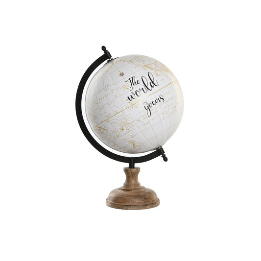 GLOBO TERRAQUEO PVC MANGO 20X20X33 LETRAS BLANCO