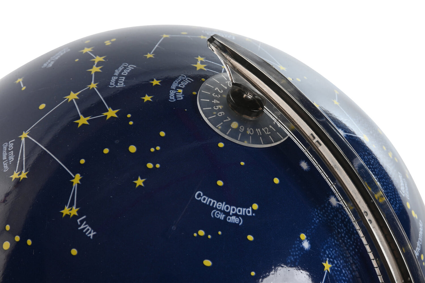 GLOBO TERRAQUEO PVC 21X20X31 CON LUZ AZUL MARINO