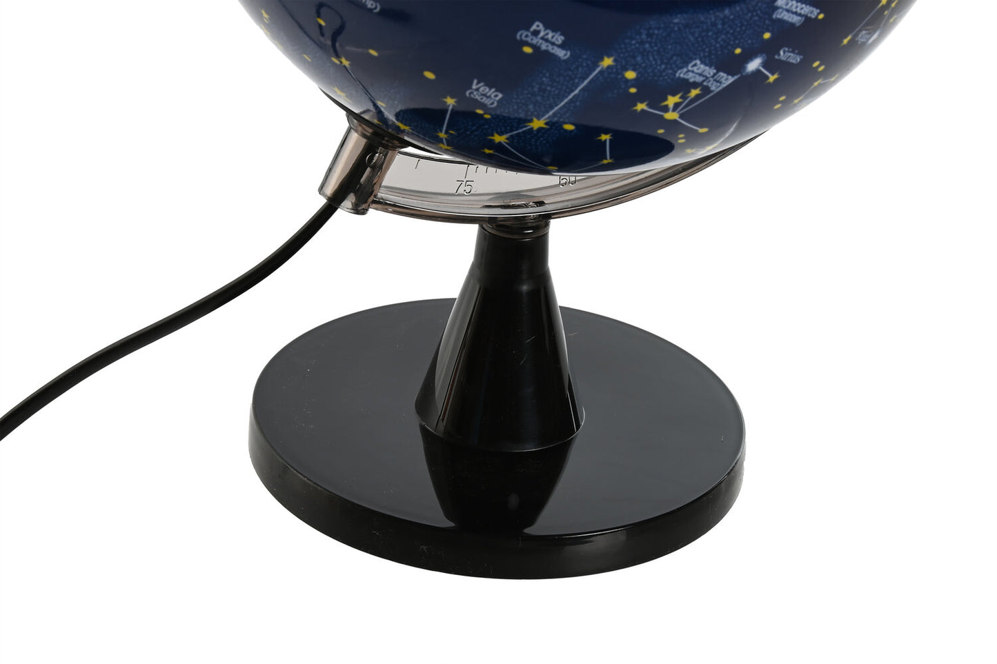 GLOBO TERRAQUEO PVC 21X20X31 CON LUZ AZUL MARINO